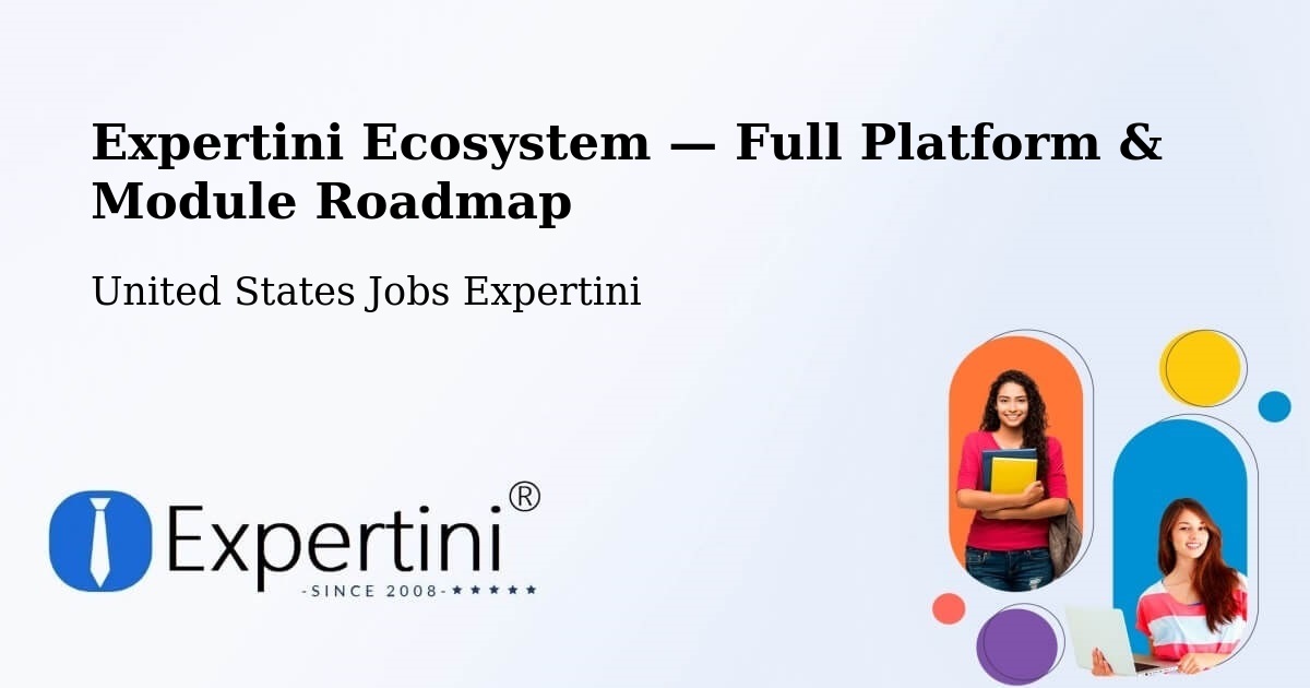 Expertini Ecosystem — Full Platform & Module Roadmap – Olivia
